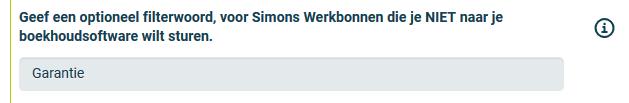 5.7 Kan ik de klantreferentie in Wefact laten vullen met gegevens uit Simon? Je kunt de klantreferentie in Wefact laten vullen met gegevens van Simon.