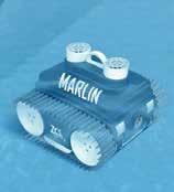5201 MARLIN Classic Wandlader, exclusief inbouwdeel 275,00 MARLIN DELUXE CODE: B De Marlin draadloze bodemreiniger heeft een lader welke geschikt is voor onderwater gebruik, hierdoor kan de MARLIN