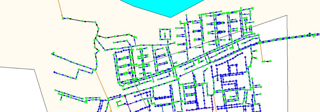 figuur 4.6 Water op straat bestaande situatie kern Wormer 4.3.