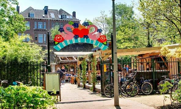 2 De circulaire vernieuwing van de Vondeltuin in Amsterdam is gedaan in samenwerking met de exploitant en omwonenden.