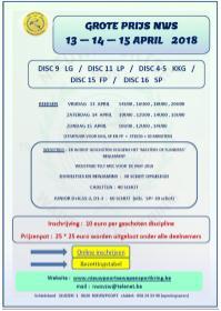 PK Limburg 100m ordonnantie te Leopoldsburg 7 en 8 april weideschieting Landbeken 9850/Merendree TRAP M.I.