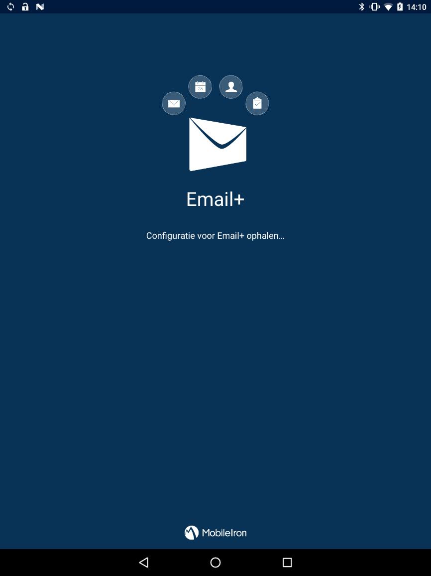 3. 3.1. E-mail Klik op het E-Mail icoon om mails te lezen en versturen.