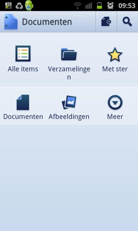 Extra: Google Docs mobiel Android: