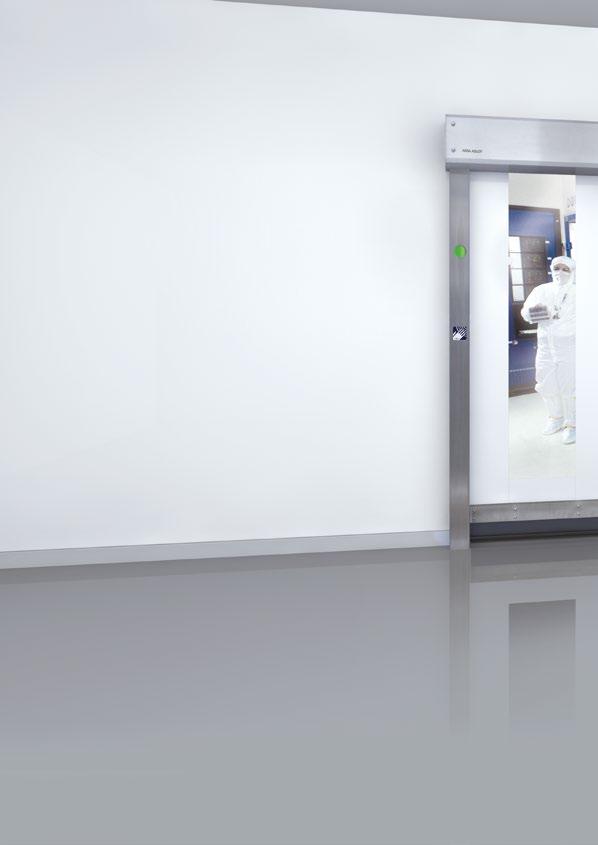 ASSA ABLOY RR300 Clean ISO-klasse 5, GMP-klasse C Geschikt voor cleanrooms, gecertificeerd door het Fraunhofer Instituut Voldoet aan internationale normen en richtlijnen voor cleanroomtoepassingen