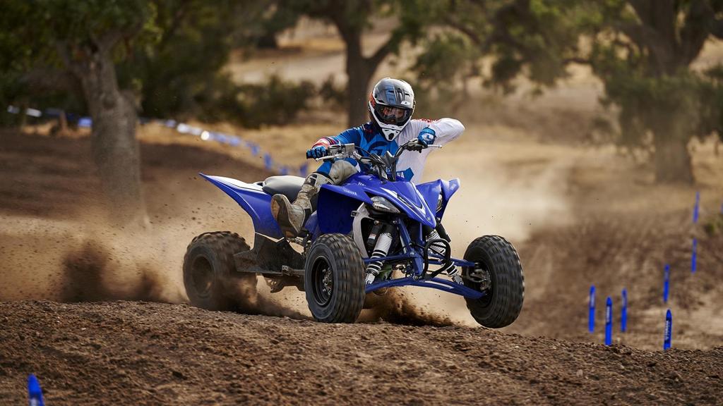 Taking ATV racing to the next level Professionals zullen het beamen, de Yamaha YFZ450R is de allerbeste keuze!