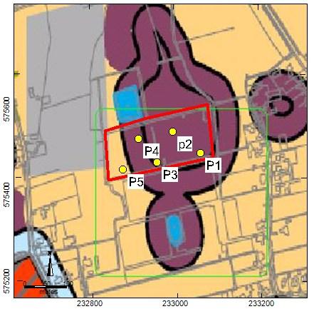 Indiener geeft aan onder de kwekerij en het bouwblok ten noorden daarvan een aanduiding WR-A2 ligt. Op het bouwkavel is grond opgebracht, gediepploegd en drainage aangebracht.