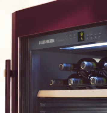 Wijnklimaatkasten GrandCru Wine Wijnklimaatkasten zijn bijzonder geschikt voor het bewaren van verschillende wijnsoorten bij de desbetreffende ideale drinktemperaturen.