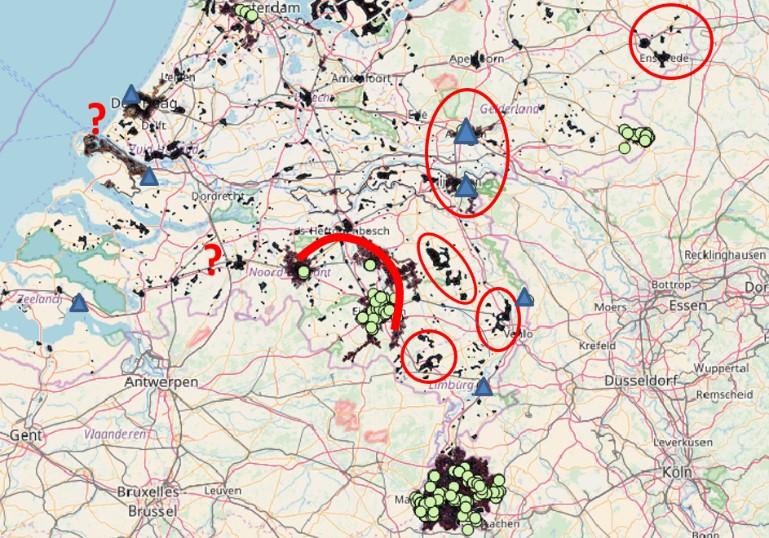 Na 2014 heeft de iepenpage zich uitgebreid in Noord-Brabant; hij werd vooral in Eindhoven gevonden.