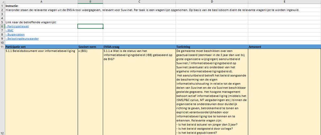 Herijking toewijzing normen aan