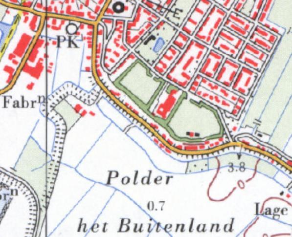 Verkennend bodemonderzoek Dorpsstraat 119 te Heerjansdam / AM17547 1975 2004 Afbeelding 2: geraadpleegde historische kaarten (Bron kaarten: topotijdreis.nl) 2.