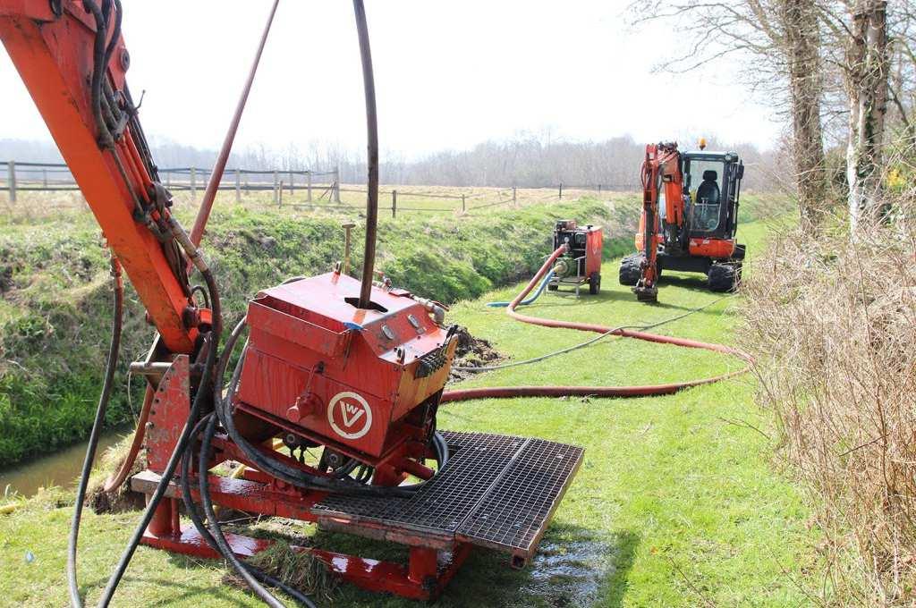 4.7 Geplande werktijd De geplande werktijd is bepaald in overeenstemming met de ingeschatte voortgangssnelheid per fase. Bij een boogzinker moeten de onderstaande fasen opvolgend worden uitgevoerd.