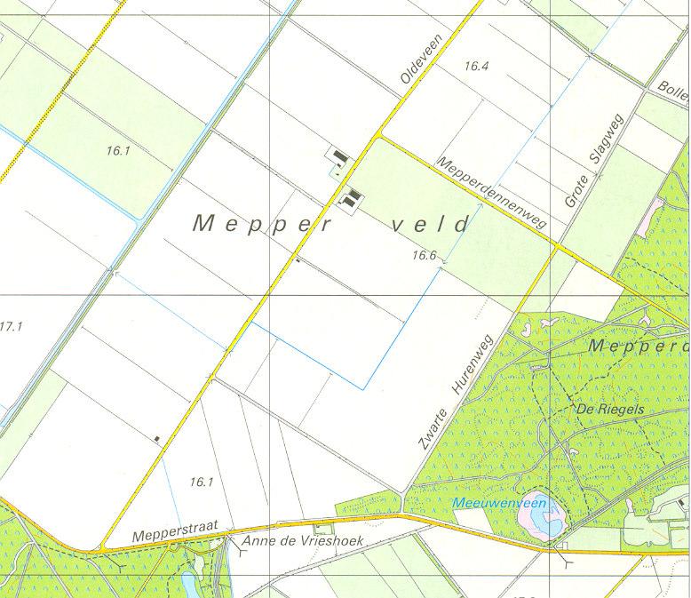 1.3 Administratieve gegevens Provincie Drenthe Gemeente Coevorden Plaats Meppen Toponiem Oldeveen Kaartblad 17G CIS-code 16908 ISSN 1871-269X RD-coördinaten noordoost 241,436/533,834 RD-coördinaten