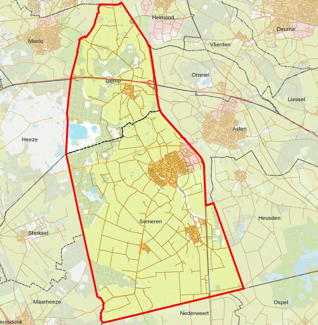 SOMEREN Seven Meeren - Watergebied 4 Kerkdorpen: - Someren Heide, - Someren Eind, - Lierop, - Someren Dorp