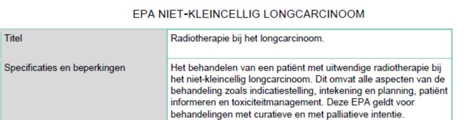 EPA NSCLC