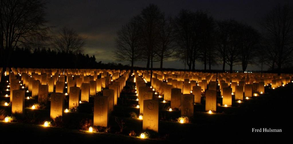 Kerstavond was weer een indrukwekkende gebeurtenis. Enkele leden van ons Research Team zijn ook vrijwilliger voor de organisatie Lichtjesavond.