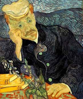 10 Portret dr. Gachet, Vincent van Gogh Auvers-sur-Oise, 1890 (F953) Dr. Johan Raupp sr.