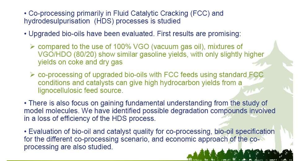 FCC (co-)processing opgewerkte olie (Ru/C) - II Solantausta,