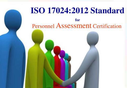 Parallel aan het beroepsprofiel is de vertaling gedaan naar de ISO 17024:2012 Omdat het