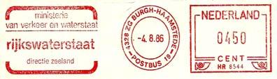 per 1 januari 1899 ingesteld door de hoofdingenieur 11e district (Zeeland) bij brief van 26 december 1888, nr. 2494A/159 vastgesteld MB van 30 januari 1895, nr 140, afd. Waterstaat, 3e onderafd.