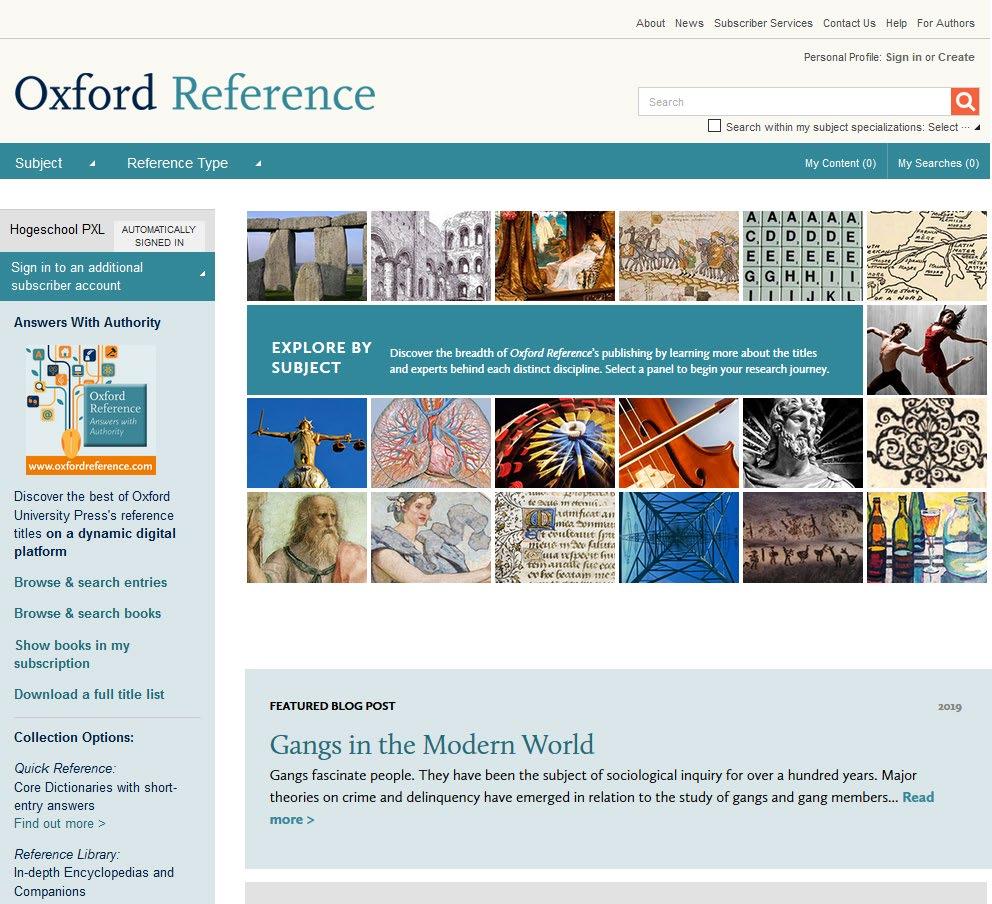 Oxford Reference online Premium - Oxford University Press ca.