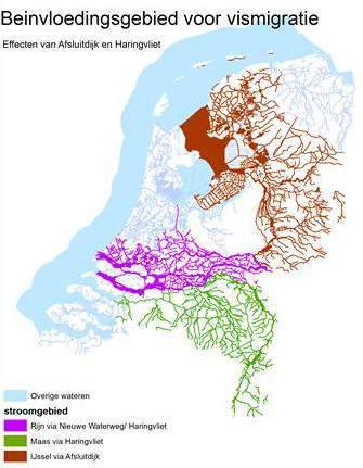 door Rijkswaterstaat en verschillende waterschappen