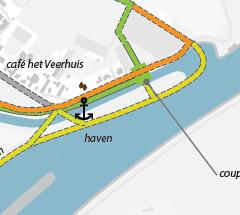 Alternatieven Dorpsstraat / jachthaven Huidige dijk (oranje/groen) Hard, glas,
