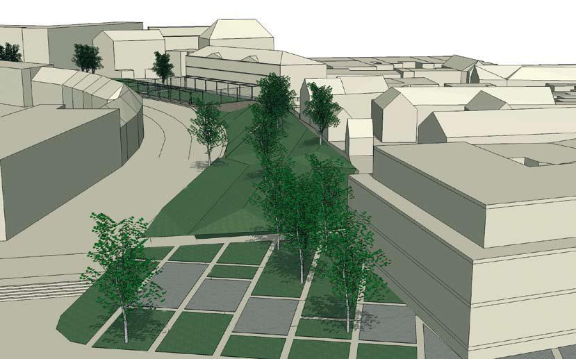 Masterplan en inrichting De Ham Oudenaarde Public Space in