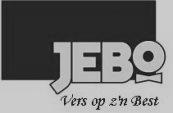 Pagina 1 van 5 1. Algemene gegevens producent Naam JEBO FOOD bvba Adres Monnikenwerve 119-121 8000 Brugge België Tel 050/55 00 10 Fax 050/55 05 20 E-mail info@jebo.