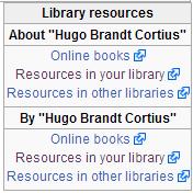 Voorbeeld Hugo Brandt Corsius Een bibliotheek