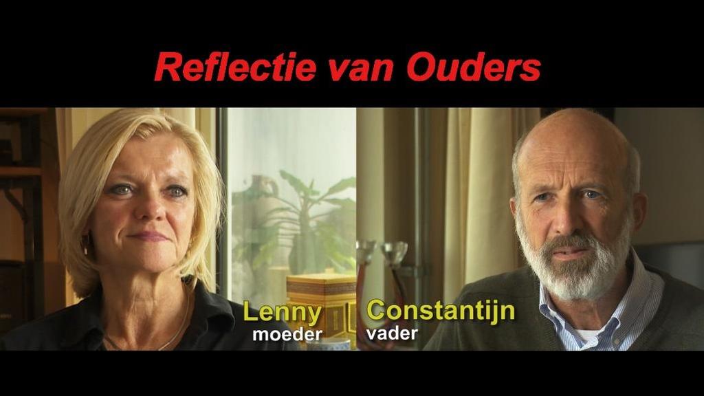 REFLECTIE PROGRAMMA S In reflectie van ouders zijn moeder Lenny en vader Constantijn aan het woord. Lenny geeft aan dat zij contact maken met je kind de kern van de zaak vindt.
