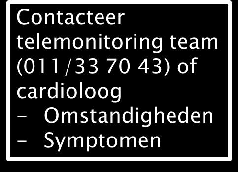 telemonitoring team of cardioloog -