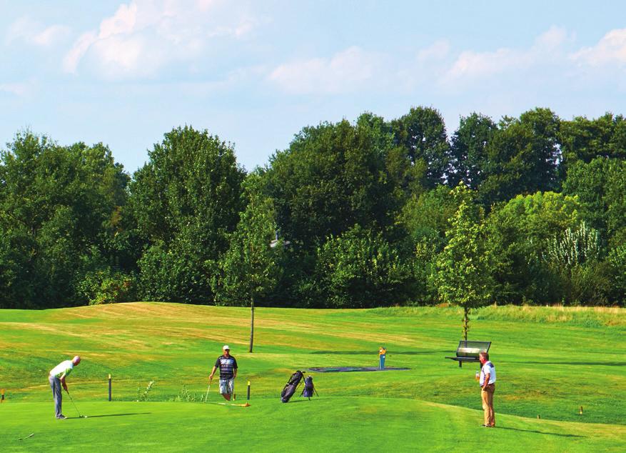 Pitch&Putt Golf is daar zeer geschikt voor.