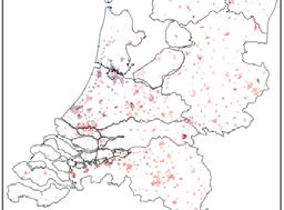 Stedelijke watervoorziening: effecten Verschil tussen de LG3 (gemiddelde van de 3 laagste grondwaterstanden in een jaar)