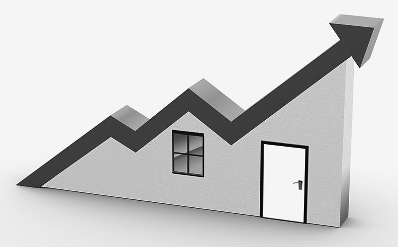 Opgave 4 Huis en hypotheek uit een krant, 2017: Door de krapte op de Nederlandse huizenmarkt worden woningen niet alleen sneller verkocht, maar zijn ze ook veel duurder.