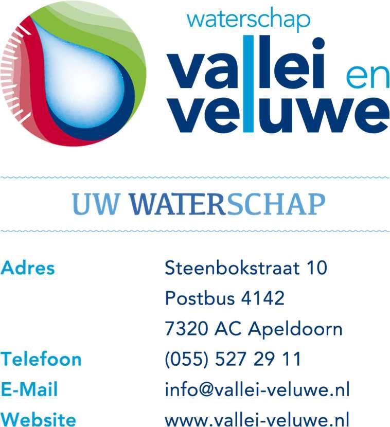 Aan algemeen bestuur 25 november 2015 VOORSTEL 2015 Portefeuillehouder B.J. van Vreeswijk Documentnr. 764902 Programma Schoon water Projectnummer Afdeling Planvorming Bijlage(n) 1 1.
