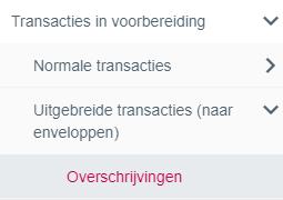 transacties in deze lijst. 2.