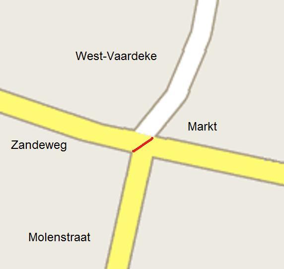 Op de Brouwerijstraat wordt op de kruising met de Molenstraat het hek zodanig geplaatst dat verkeer niet vanaf de Brouwerijstraat de Molenstraat in kan rijden.