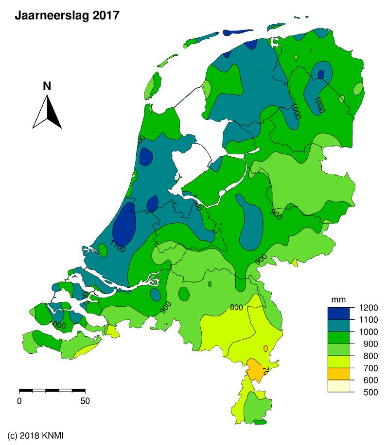 Regionale verschillen in neerslag Verschil afvalwaterdebiet 2016-2017 -15% -10% -5% 0% 5% 10% 15% 20% Ws Friesland Ws Hunze en Aa's Ws Noorderzijlvest Ws Drents Overijsselse delta Ws Vechtstromen Ws