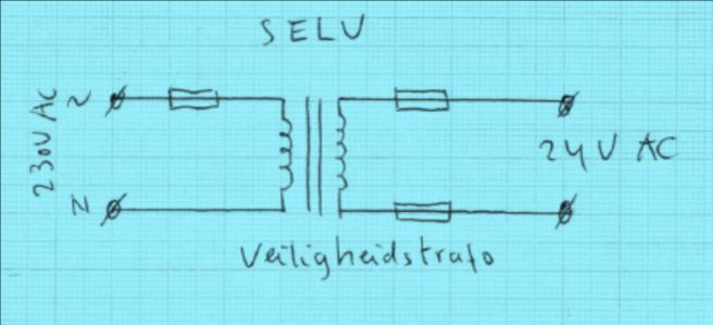SELV-keten: Elektrisch systeem waarin de spanning niet hoger kan worden dan de waarde van de extra lage spanning: onder normale omstandigheden en bij het optreden van een enkele fout, met inbegrip