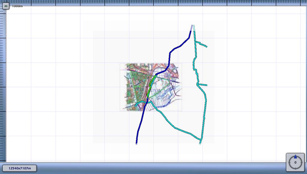 Figuur 4.2 Kilometer leiding behorende bij de maximale overschrijding van de FNcurve voor A-510Bestaand van N.V.