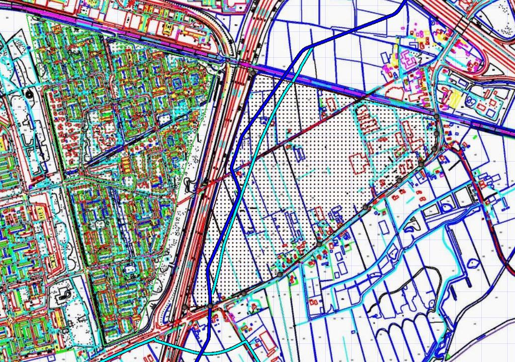 Figuur 4.9 Populatiepolygonen bij verdeling populatie over De Wieken en Rustenburg Figuur 4.10 Groepsrisico screening voor A-510Bestaand van N.V.