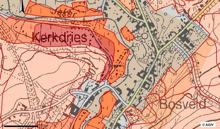 Zone Sluizerbroek Bodemkaart : bebouwde zone Archeologische begeleiding op 03.04.2009 en 06.04.2009. Ter plekke bleek dat de wanden voor het bezinkingsbekken al geplaatst waren met de soilmixtechniek.