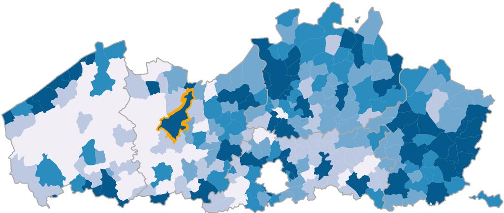 Bron: VDAB en Statistiek Vlaanderen