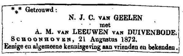 Nicolaas Jilles, geboren te Schoonhoven op 15 nov 1851, overleden te Arnhem op 21 aug 1926, volgt VIIIn 8.