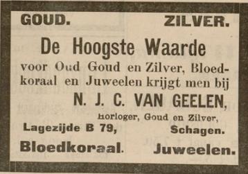 Schager Courant 27 aug 1905 Generatie X Xa. Xb. Xc.