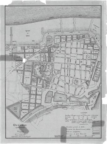 95 Het plan Crépin (1873) (https://www.beeldbankkusterfgoed.be/oostende).