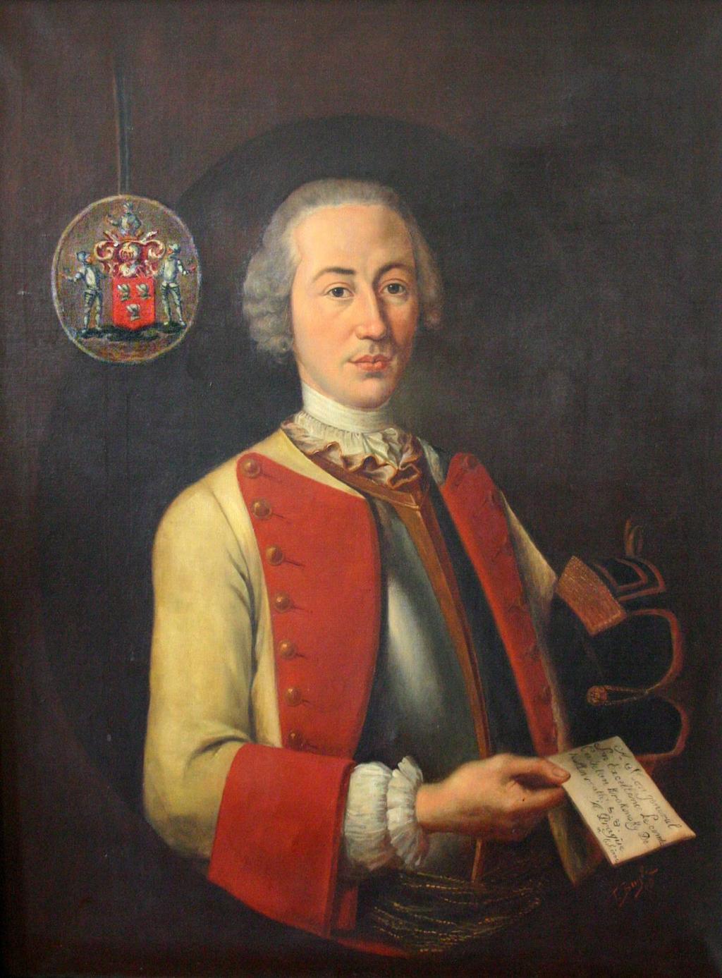 Ridder Anthon Louis de Waepenaert de Termiddelerpen (Oordegem, 1715-Aalst, 1798), burgemeester van Aalst. Portret door F.