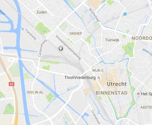 Nader ecologich onderzoek Wielpoor e Daaledijk te Utrecht mei Pagina van PROETESHRVNG. Ligging Het e Daaledijkgebied i een gebied van circa hectare in het centrum van Utrecht (RD- oördinaten: - ).