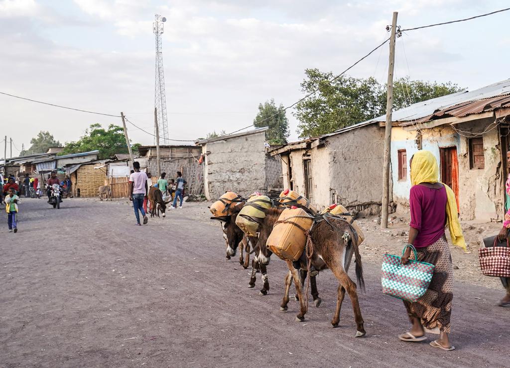 WERELDDELEN / SEPTEMBER 2020 DOOR TERA VOORWINDEN, VRIJWILLIG REDACTEUR DELEN Schoon (drink)water is schaars in Ethiopie.