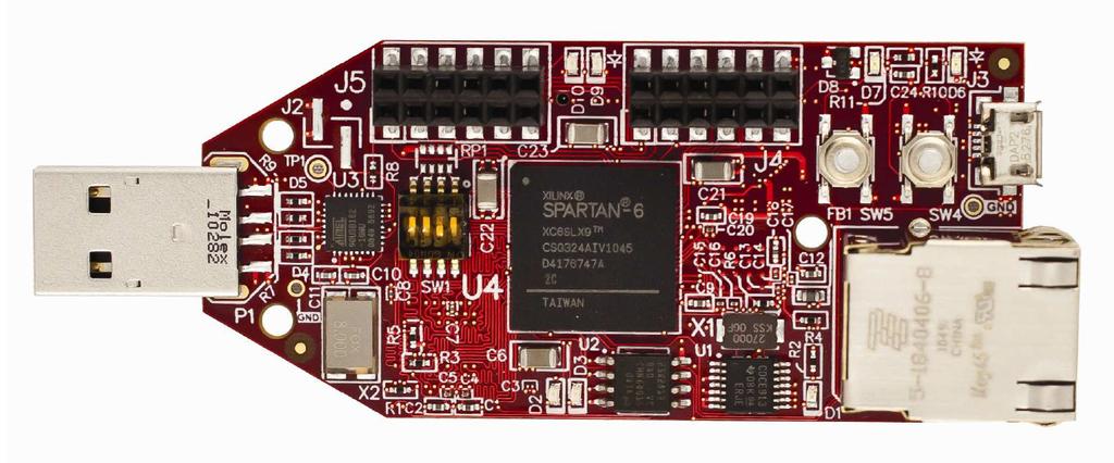 4. Implementation on the LX9 MicroBoard Figure 4.